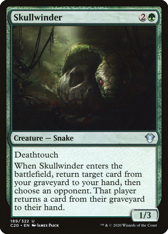 Skullwinder [Commander 2020] | Eastridge Sports Cards & Games