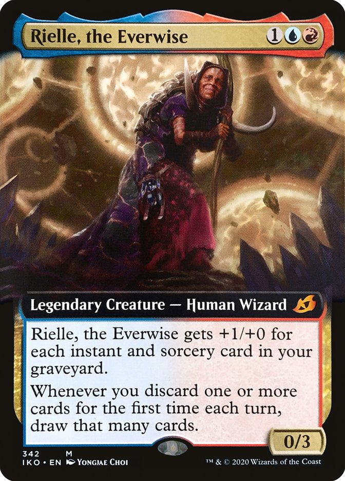 Rielle, the Everwise (Extended Art) [Ikoria: Lair of Behemoths] | Eastridge Sports Cards & Games