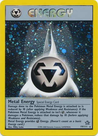 Metal Energy (19/111) [Neo Genesis Unlimited] | Eastridge Sports Cards & Games