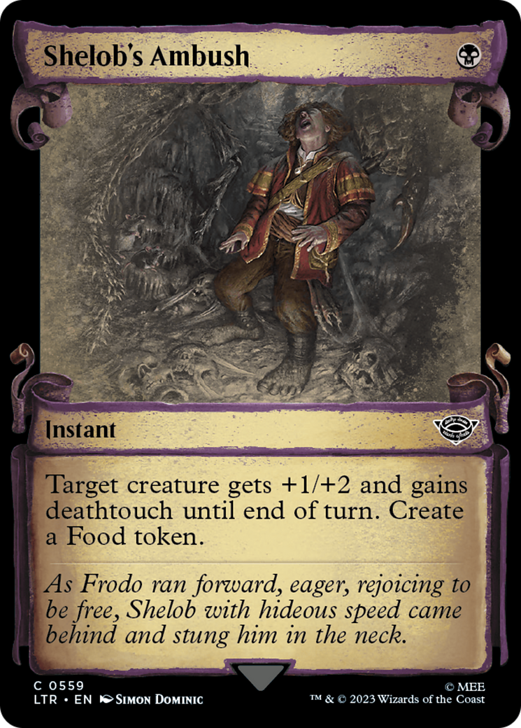 Shelob's Ambush [The Lord of the Rings: Tales of Middle-Earth Showcase Scrolls] | Eastridge Sports Cards & Games