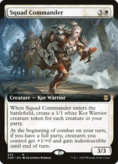 Squad Commander (Extended Art) [Zendikar Rising] | Eastridge Sports Cards & Games
