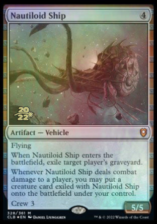 Nautiloid Ship [Commander Legends: Battle for Baldur's Gate Prerelease Promos] | Eastridge Sports Cards & Games