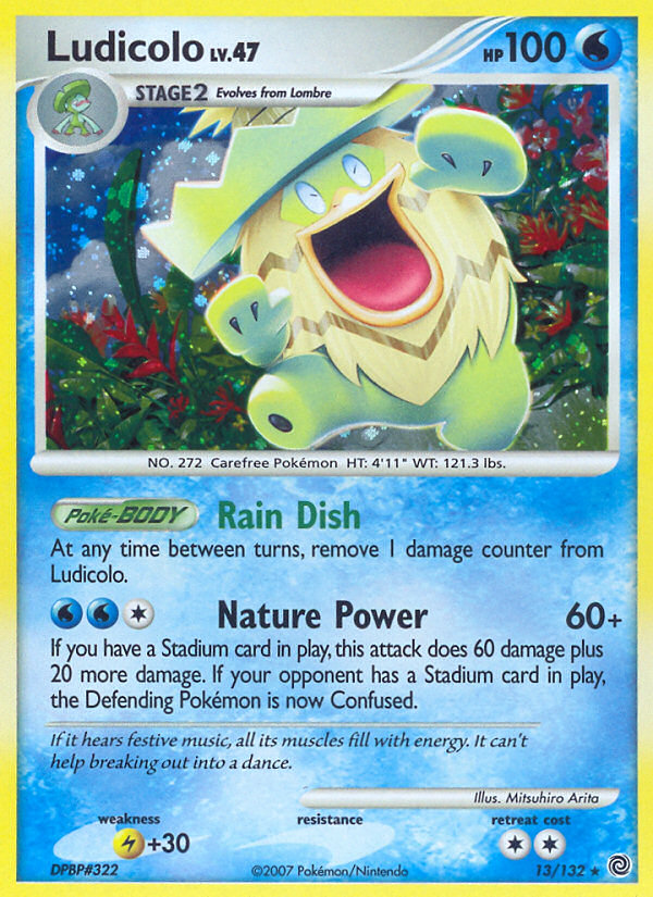 Ludicolo (13/132) [Diamond & Pearl: Secret Wonders] | Eastridge Sports Cards & Games