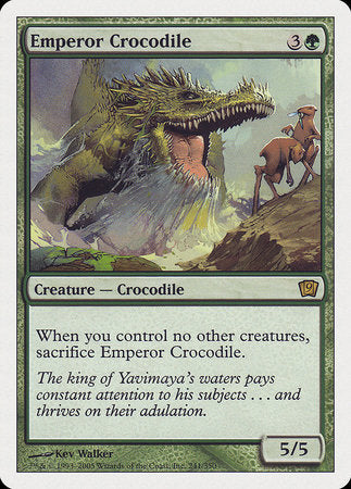 Emperor Crocodile [Ninth Edition] | Eastridge Sports Cards & Games