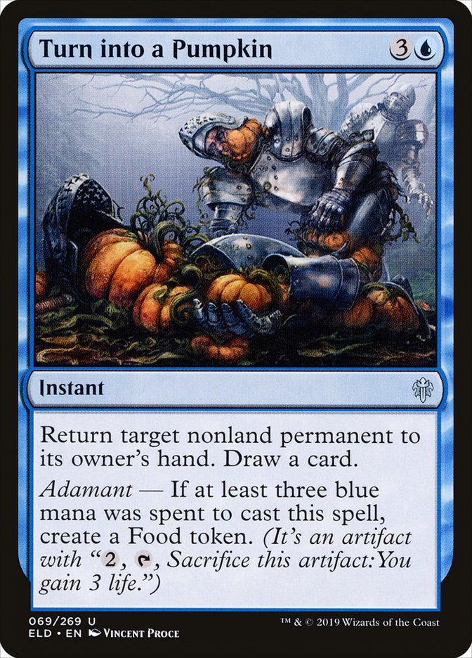 Turn into a Pumpkin [Throne of Eldraine] | Eastridge Sports Cards & Games