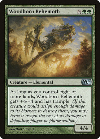 Woodborn Behemoth [Magic 2014] | Eastridge Sports Cards & Games