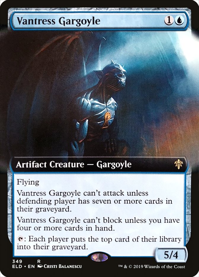 Vantress Gargoyle (Extended Art) [Throne of Eldraine] | Eastridge Sports Cards & Games