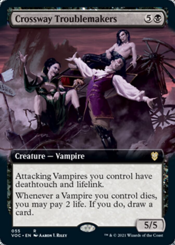 Crossway Troublemakers (Extended) [Innistrad: Crimson Vow Commander] | Eastridge Sports Cards & Games