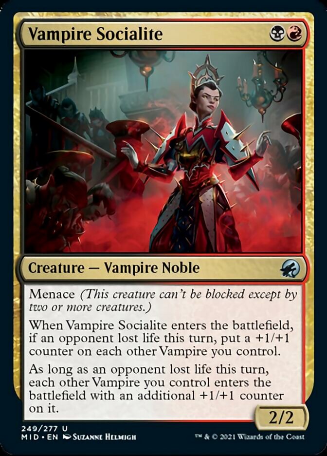 Vampire Socialite [Innistrad: Midnight Hunt] | Eastridge Sports Cards & Games