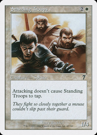 Standing Troops [Seventh Edition] | Eastridge Sports Cards & Games