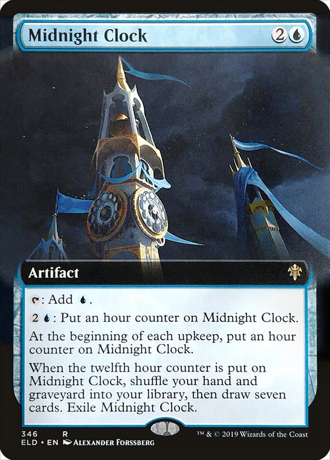 Midnight Clock (Extended Art) [Throne of Eldraine] | Eastridge Sports Cards & Games