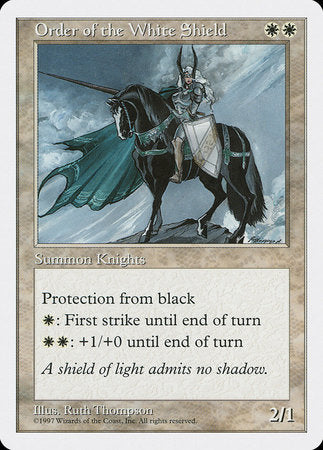 Order of the White Shield [Fifth Edition] | Eastridge Sports Cards & Games