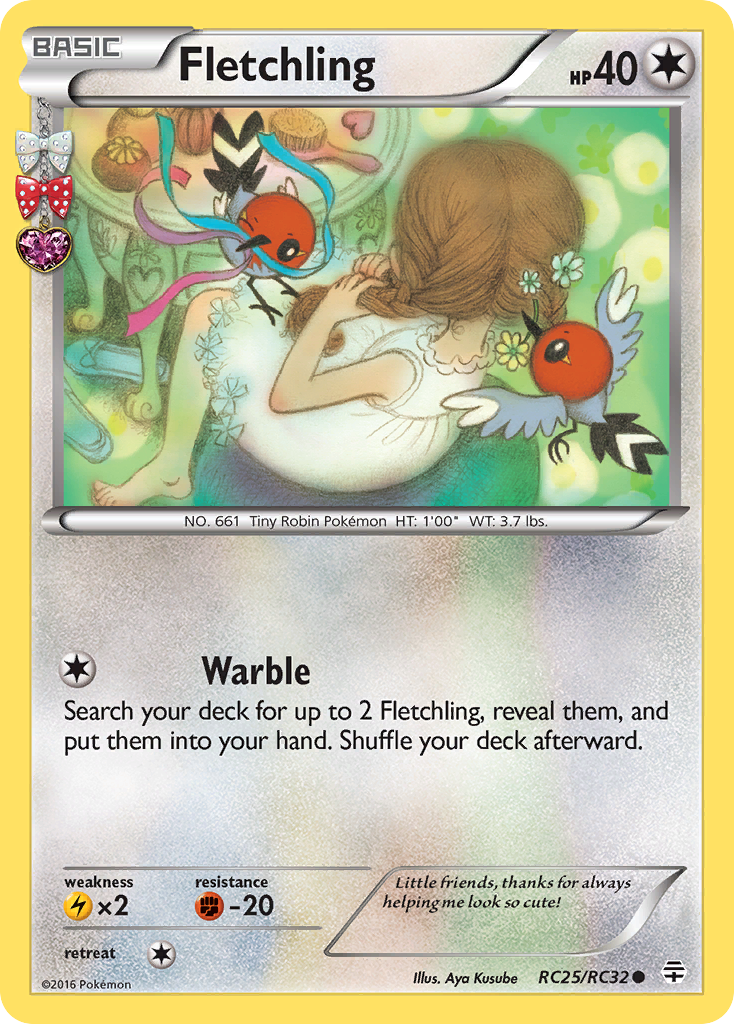 Fletchling (RC25/RC32) [XY: Generations] | Eastridge Sports Cards & Games