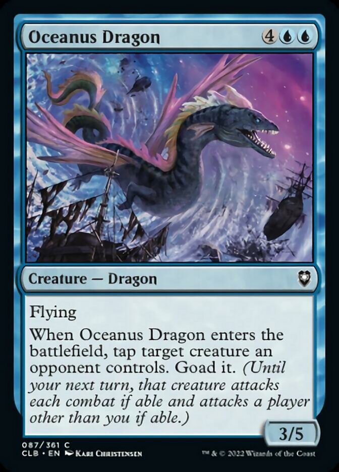 Oceanus Dragon [Commander Legends: Battle for Baldur's Gate] | Eastridge Sports Cards & Games