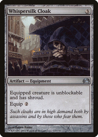 Whispersilk Cloak [Planechase 2012] | Eastridge Sports Cards & Games