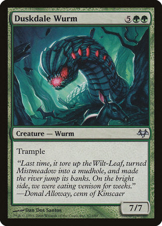 Duskdale Wurm [Eventide] | Eastridge Sports Cards & Games