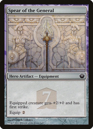 Spear of the General [Journey into Nyx Hero's Path] | Eastridge Sports Cards & Games