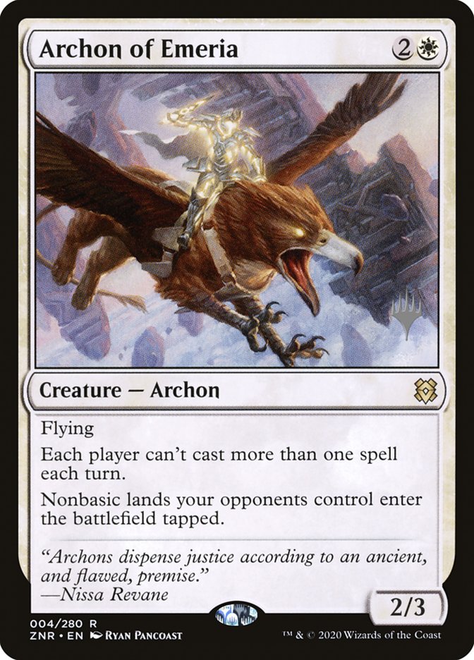 Archon of Emeria (Promo Pack) [Zendikar Rising Promos] | Eastridge Sports Cards & Games