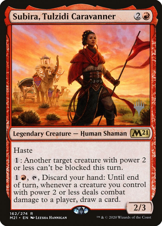 Subira, Tulzidi Caravanner (Promo Pack) [Core Set 2021 Promos] | Eastridge Sports Cards & Games