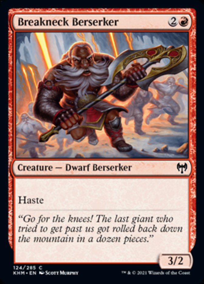 Breakneck Berserker [Kaldheim] | Eastridge Sports Cards & Games