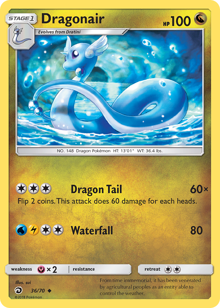 Dragonair (36/70) [Sun & Moon: Dragon Majesty] | Eastridge Sports Cards & Games