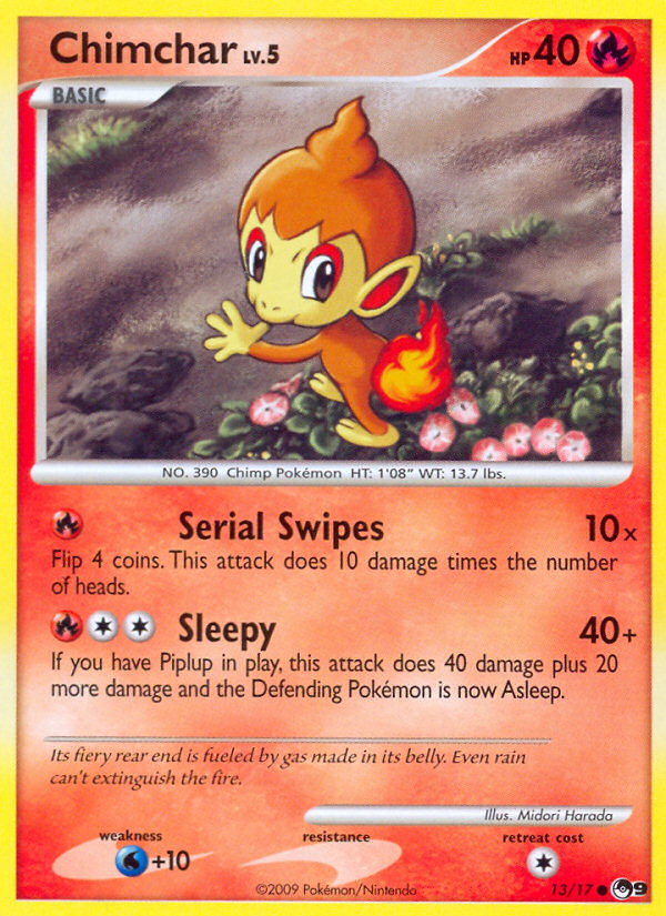 Chimchar (13/17) [POP Series 9] | Eastridge Sports Cards & Games