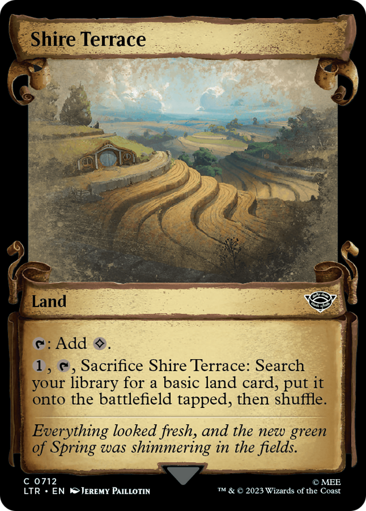 Shire Terrace [The Lord of the Rings: Tales of Middle-Earth Showcase Scrolls] | Eastridge Sports Cards & Games