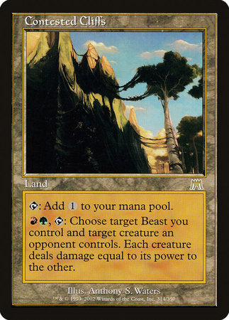 Contested Cliffs [Onslaught] | Eastridge Sports Cards & Games