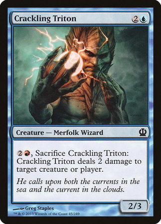 Crackling Triton [Theros] | Eastridge Sports Cards & Games