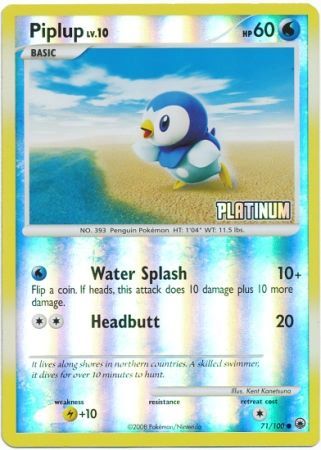 Piplup (71/100) [Burger King Promos: 2009 Collection] | Eastridge Sports Cards & Games