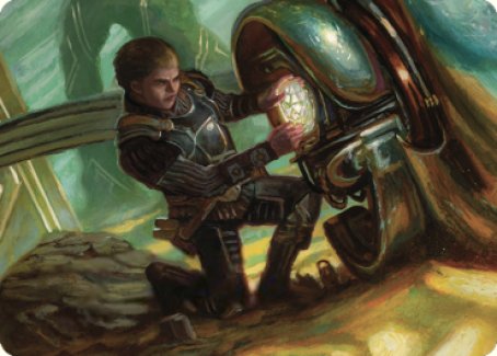 Urza, Powerstone Prodigy Art Card [The Brothers' War Art Series] | Eastridge Sports Cards & Games