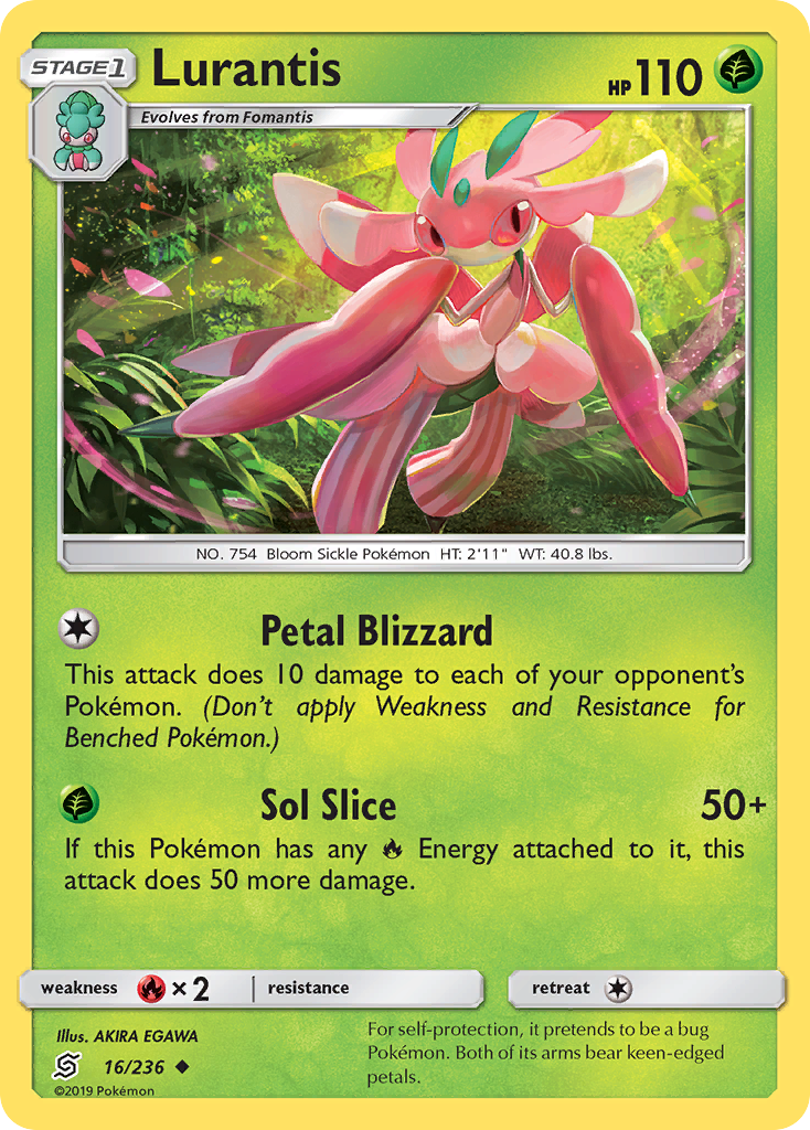 Lurantis (16/236) [Sun & Moon: Unified Minds] | Eastridge Sports Cards & Games