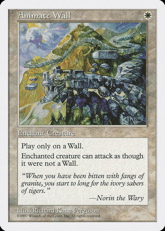 Animate Wall [Fifth Edition] | Eastridge Sports Cards & Games
