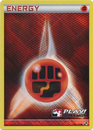 Fighting Energy (110/114) (Play Pokemon Promo) [Black & White: Base Set] | Eastridge Sports Cards & Games
