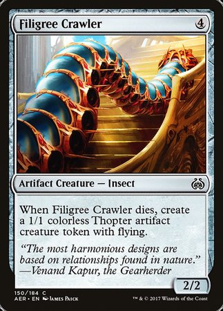 Filigree Crawler [Aether Revolt] | Eastridge Sports Cards & Games