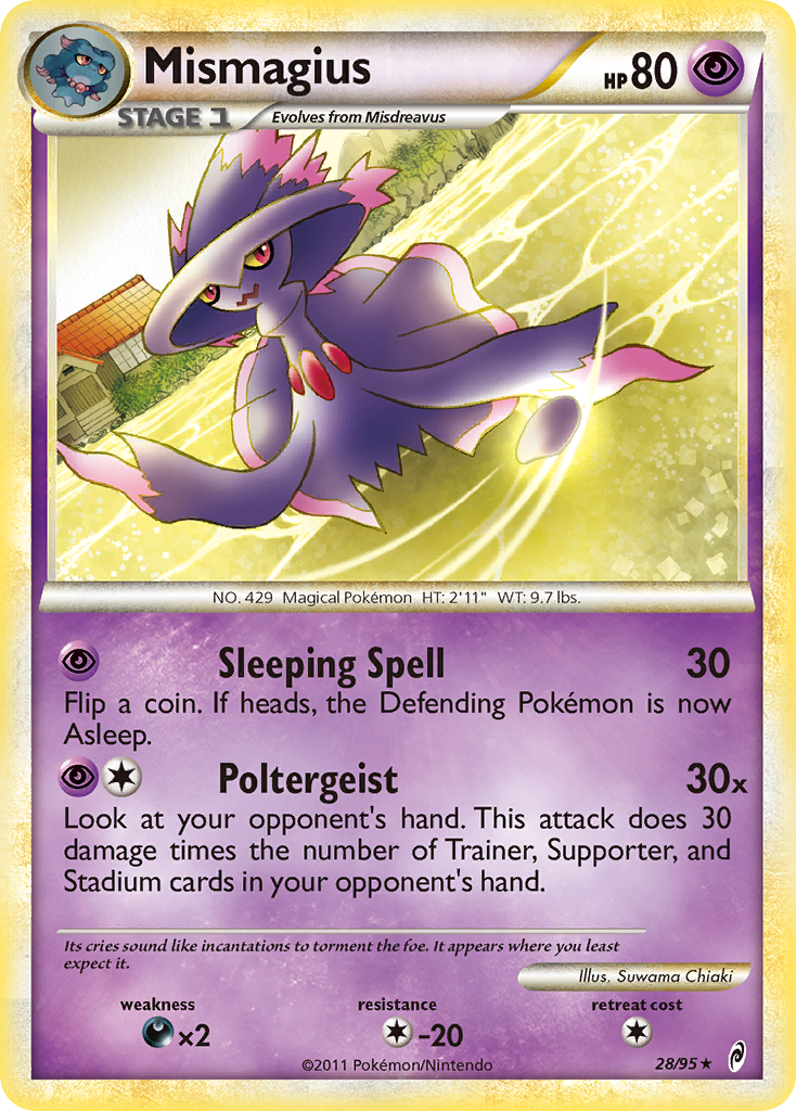 Mismagius (28/95) [HeartGold & SoulSilver: Call of Legends] | Eastridge Sports Cards & Games