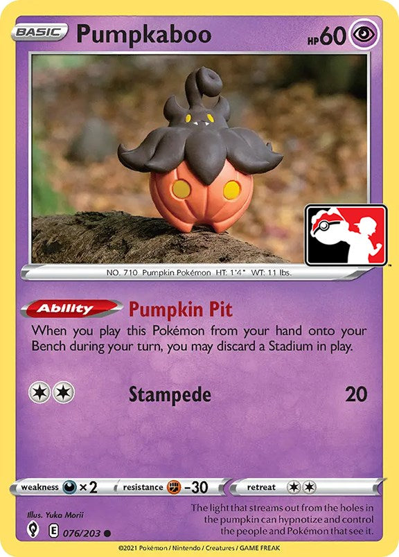 Pumpkaboo (076/203) [Prize Pack Series One] | Eastridge Sports Cards & Games