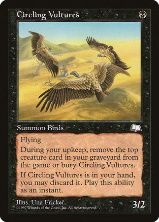 Circling Vultures [Weatherlight] | Eastridge Sports Cards & Games