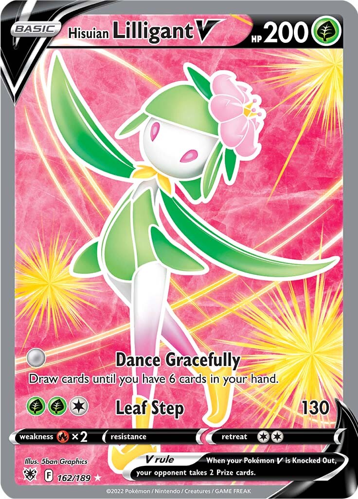 Hisuian Lilligant V (162/189) [Sword & Shield: Astral Radiance] | Eastridge Sports Cards & Games