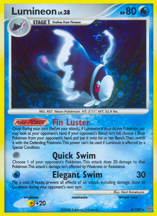 Lumineon (4/100) [Diamond & Pearl: Stormfront] | Eastridge Sports Cards & Games