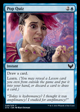 Pop Quiz [Strixhaven: School of Mages] | Eastridge Sports Cards & Games