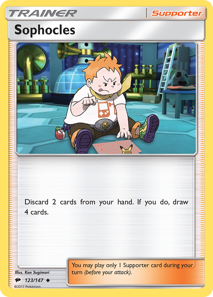 Sophocles (123/147) [Sun & Moon: Burning Shadows] | Eastridge Sports Cards & Games