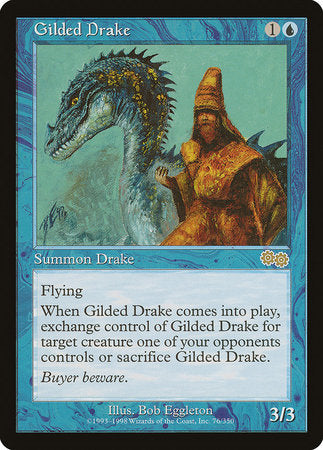 Gilded Drake [Urza's Saga] | Eastridge Sports Cards & Games