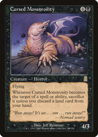 Cursed Monstrosity [Odyssey] | Eastridge Sports Cards & Games