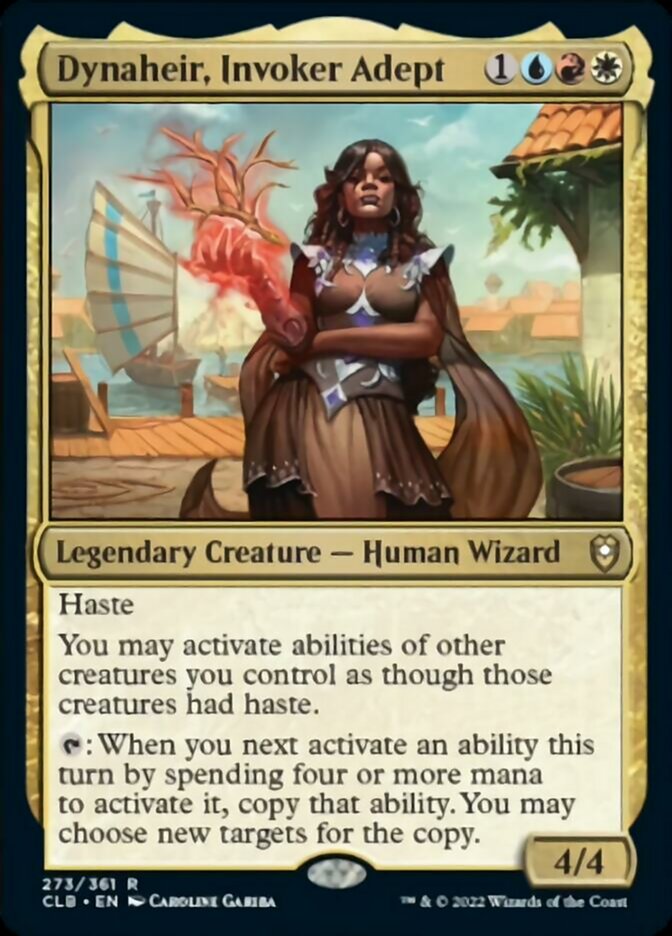 Dynaheir, Invoker Adept [Commander Legends: Battle for Baldur's Gate] | Eastridge Sports Cards & Games