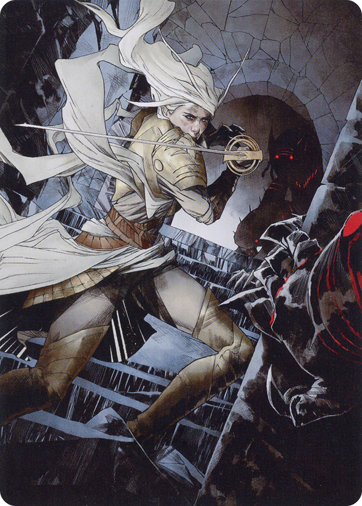 Thalia, Guardian of Thraben Art Card [March of the Machine Art Series] | Eastridge Sports Cards & Games