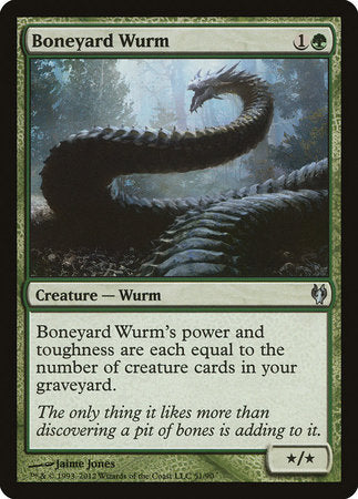 Boneyard Wurm [Duel Decks: Izzet vs. Golgari] | Eastridge Sports Cards & Games