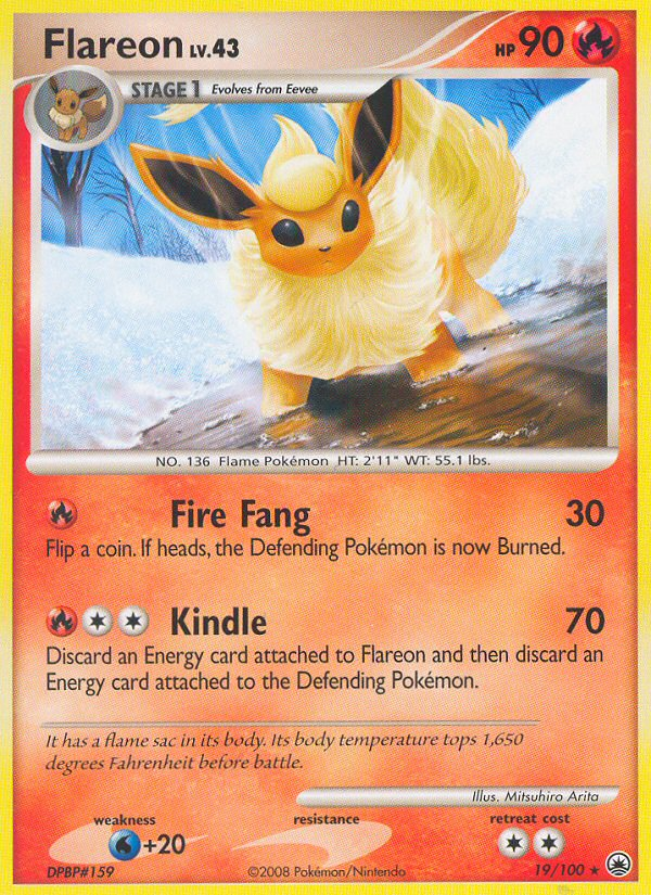 Flareon (19/100) [Diamond & Pearl: Majestic Dawn] | Eastridge Sports Cards & Games