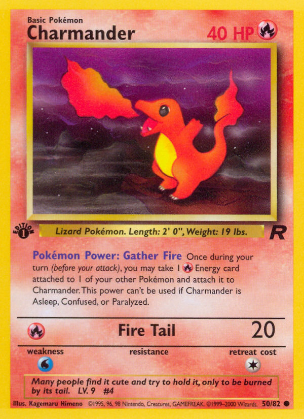 Charmander (50/82) [Team Rocket 1st Edition] | Eastridge Sports Cards & Games