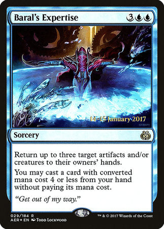 Baral's Expertise [Aether Revolt Promos] | Eastridge Sports Cards & Games